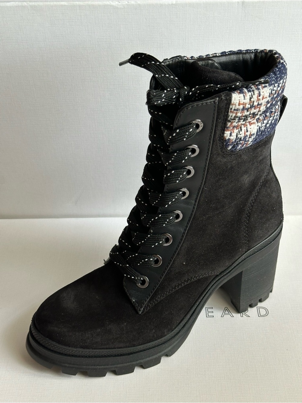 Veronica Beard Black Suede Boots